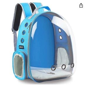 Small Dog/ Cat bubble backpack with adjustable straps